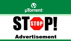 Как отключить рекламу в uTorrent